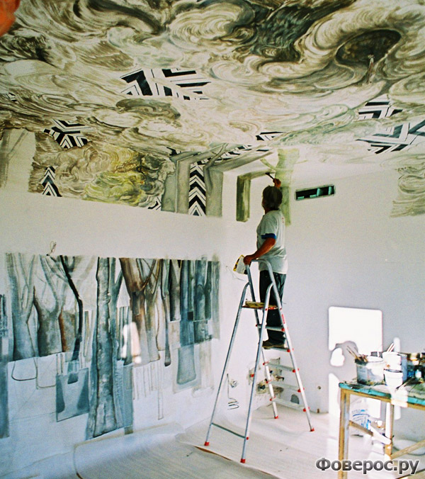 Окраска комнаты - Сюиты Левентис Арт (Leventis Art Suites)