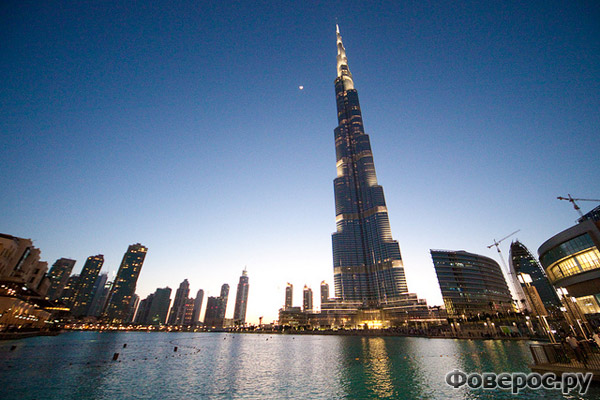 Будрж Халифа - Самое высокое здание в мире (Дубай)