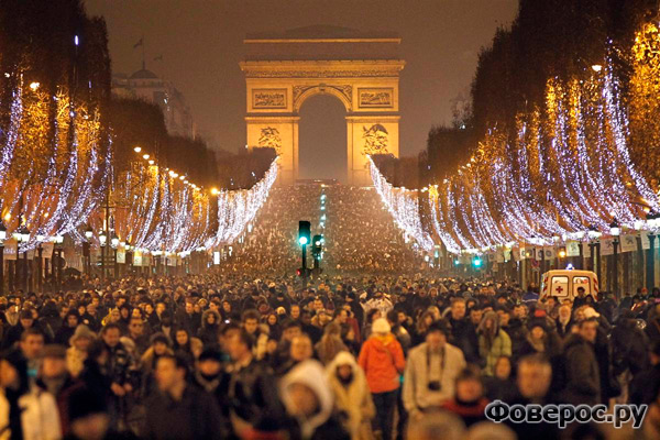 Рождество в Париже