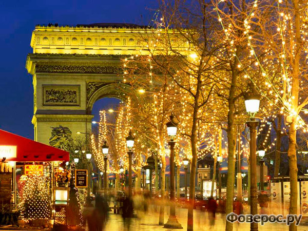 Рождество в Париже