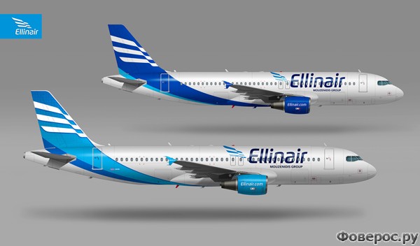 Ellinair - Фирменный стиль новой авиакомпании